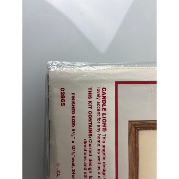 JCA Needle Treasures Counted Cross Stitch Kit MJ Hummel "Candlelight" NEW - Picture 4 of 7